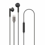 Celly UP1100TYPEC - USB-C Stereo Ενσύρματα Ακουστικά, Μαύρα